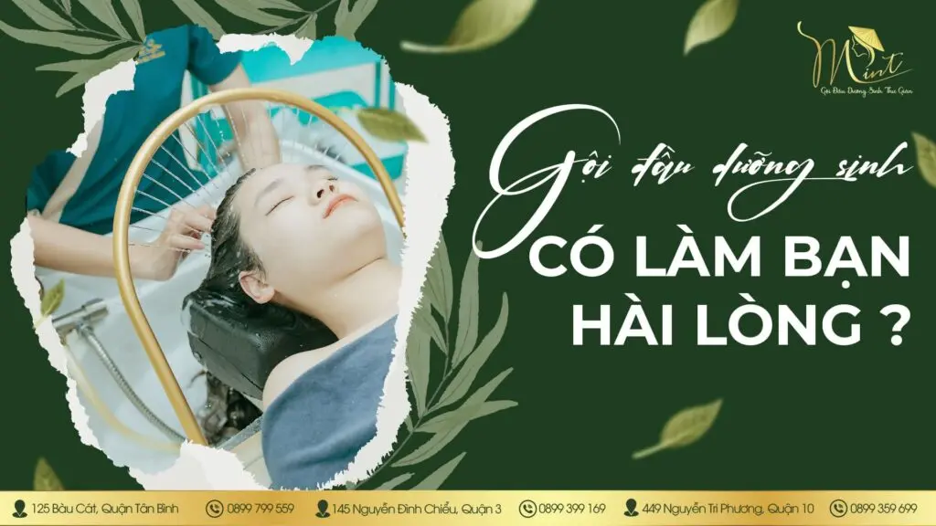 Gội Đầu Dưỡng Sinh Tại Mint Spa – Bí Quyết Cho Mái Tóc Và Sức Khỏe Toàn Diện