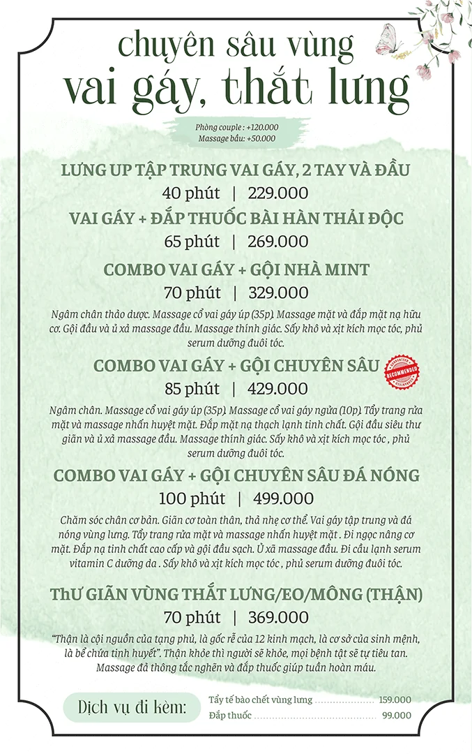 menu quận 10 & quận tân bình Menu Quận 10 &Amp; Quận Tân Bình