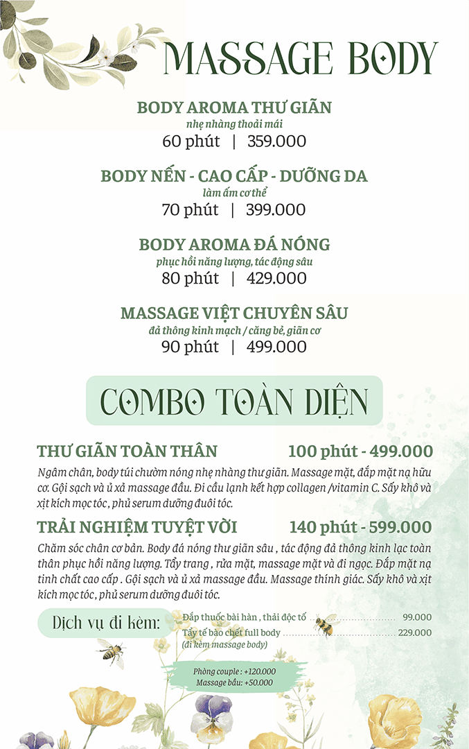 menu quận 10 & quận tân bình Menu Quận 10 &Amp; Quận Tân Bình